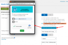 LinkedIn Auto Publish - Manage settings ‹ smap-app-connect-xyz-account